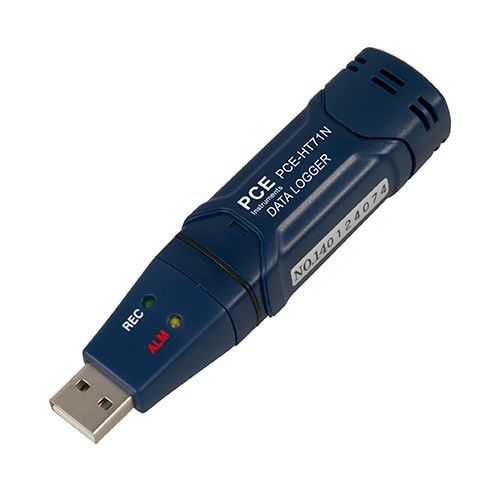 Гигрометр для воздуха - PCE-HT 71N - PCE Deutschland GmbH - с дисплеем LCD / с настенным монтажом / температуры