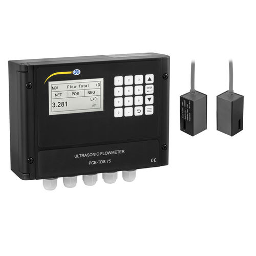 Ультразвуковой расходомер - PCE-TDS 75 - PCE Deutschland GmbH - объемный / для жидкостей / IP65