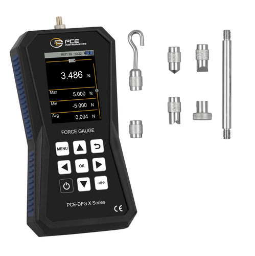 Цифровой динамометр - PCE-DFG X Series - PCE Deutschland GmbH - динамический / переносной / растяжение  сжатие