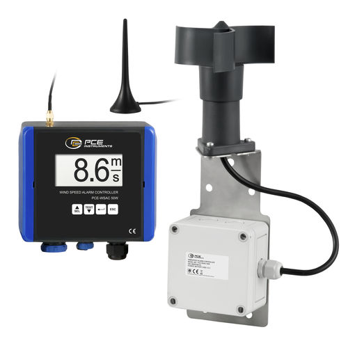 Анемометр винт - PCE-WSAC 50W 230 - PCE Deutschland GmbH - IP65 / цифровой / статический