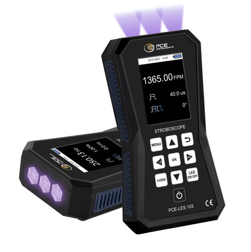 Цифровой стробоскоп - PCE-LES 103UV - PCE Deutschland GmbH - LED / переносной / УФ