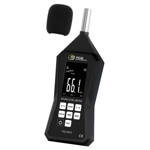 Базовый шумомер - PCE-325D - PCE Deutschland GmbH - класс 2 / со сбором данных / цифровой