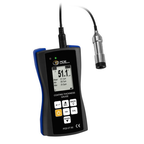 Толщиномер для покрытия - PCE-CT 80-F5N3 - PCE Deutschland GmbH - переносной / с цифровым индикатором / беспроводной