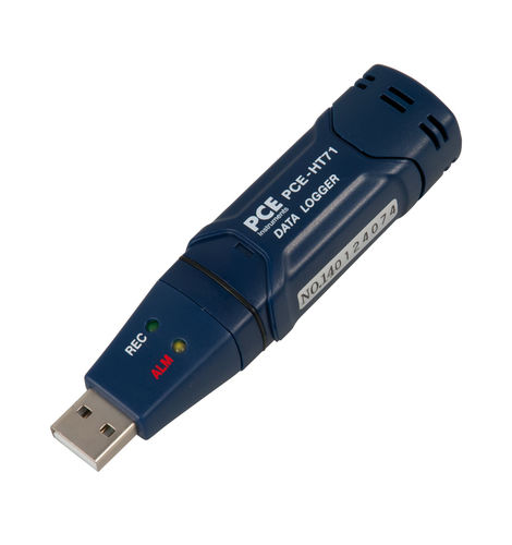 Регистратор данных для измерения температуры - PCE-HT 71N - PCE Deutschland GmbH - для измерения относительной влажности / USB / без экрана