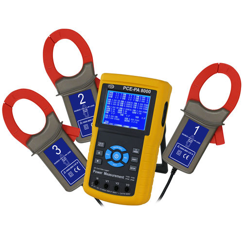 Ваттметр мультиметр - PCE-PA 8000 - PCE Deutschland GmbH - эффективная мощность / активная мощность / реактивная мощность