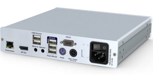 Удлинитель KVM - DP1.2-Vision - Guntermann & Drunck - USB / промышленный / для сети