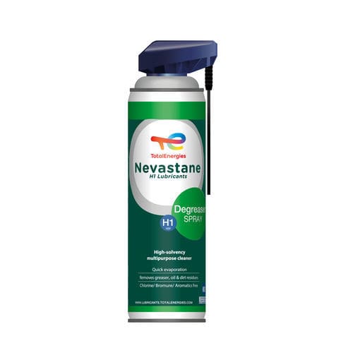 Аэрозольный обезжириватель - Nevastane - TotalEnergies Lubrifiants - на основе растворителя / для металлической детали / многоцелевой