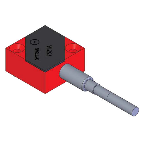 Трехосевой акселерометр - 7521A1   - DYTRAN INSTRUMENTS - с вибрирующими пластинами / миниатюрный