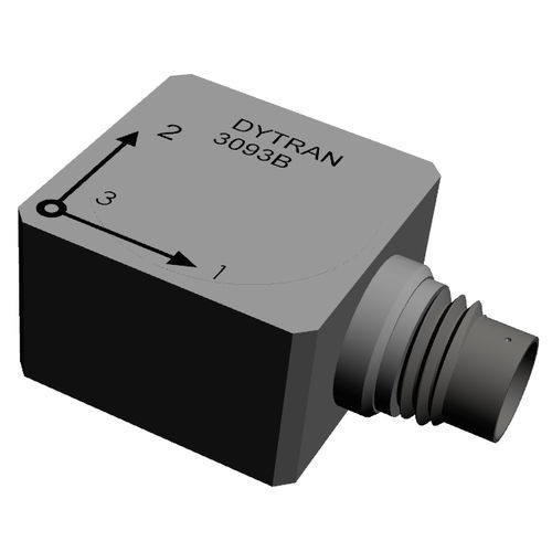 Трехосевой акселерометр - 3093B1 - DYTRAN INSTRUMENTS - пьезоэлектрический / IEPE / миниатюрный
