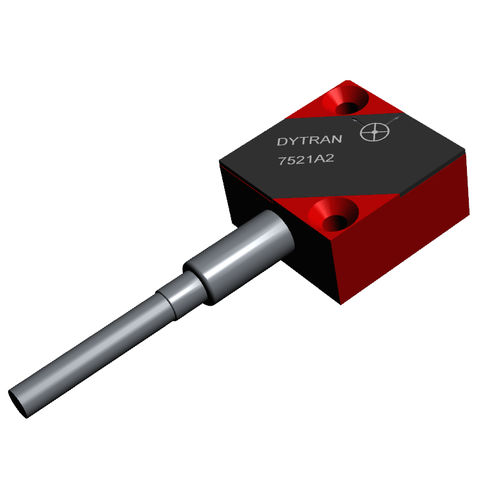 Акселерометр с одной осью - 7521A2   - DYTRAN INSTRUMENTS - с вибрирующими пластинами / миниатюрный