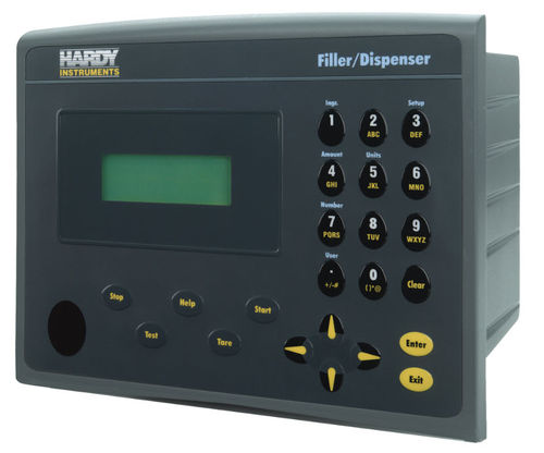Весовой индикатор / контроллер для установки на панель - HI 3010 - Hardy Process Solutions