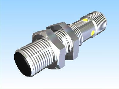 Бесконтактный датчик с эффектом Холла - KH1 - Pulsotronic - цилиндрический / аналоговый / резьбовой