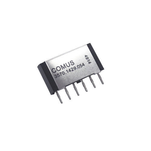 Герконовое реле 12 Vcc - 3570.1429 - The Comus Group - 5 Vcc / 2NO / SIP