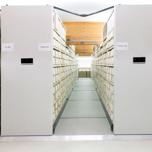 Стеллаж для офиса - COMPACTUS® series - Bruynzeel Storage System - с полкой / мобильный / компактный