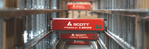 Компактный складской стеллаж с системой шаттл - Scott Automation