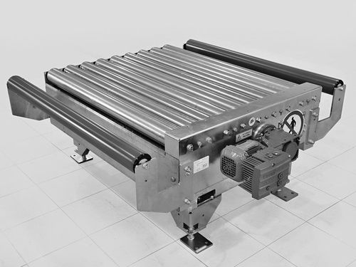 Роликовый конвейер - Scott Automation - для трансфера пациента / с электродвигателем / для паллет