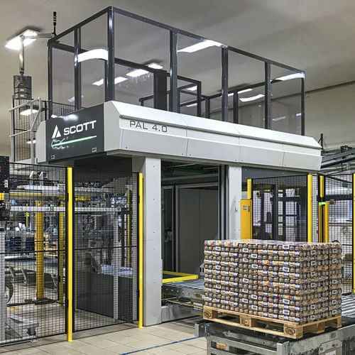 Штабелер послойно - PAL 4.0 - Scott Automation - для ящиков / картонных коробок / компактный