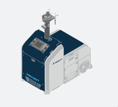 AGV трактор - Scott Automation - для разгрузочно-погрузочных работ / для поддонов / электрическая