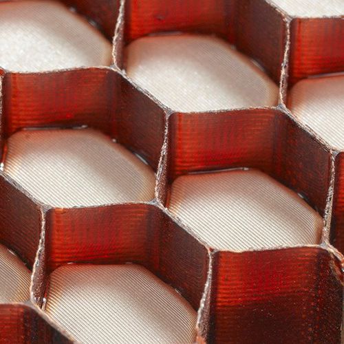 Сотовая конструкция из алюминия - HexWeb® Acousti-Cap® - Hexcel Corporation - для авиационной промышленности