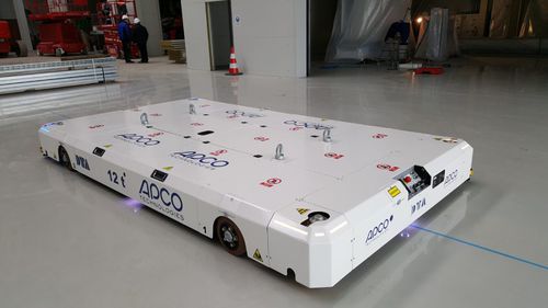 AGV для разгрузочно-погрузочных работ - DTA - для высоких нагрузок / с оптическим управлением