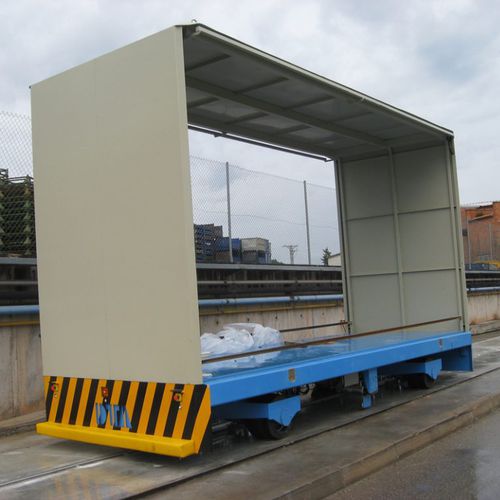 AGV для разгрузочно-погрузочных работ - DTA - электрическая / всенаправленная