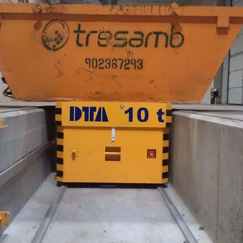 Электрическая самоходная тележка - DTA - на рейке