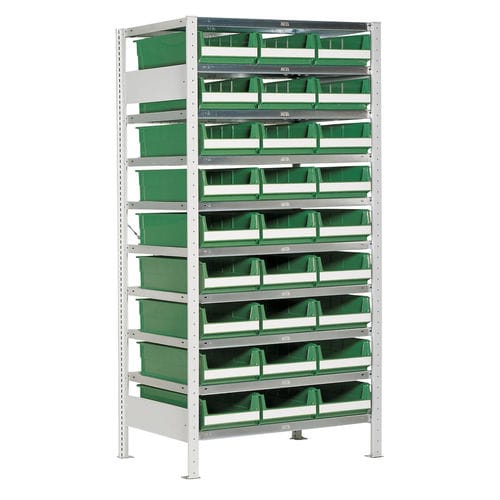 Стеллаж для цеха - SB GR 5/27 - Lockweiler Plastic Werke GmbH - с полкой / для коробок
