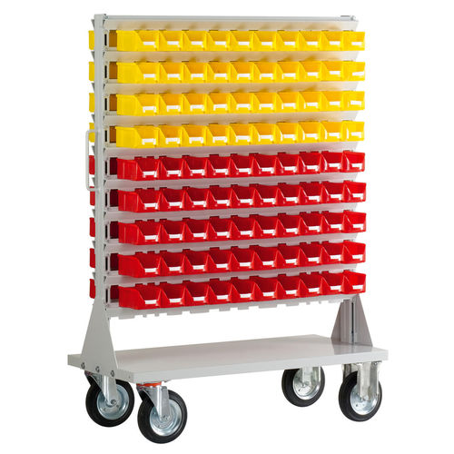 Стеллаж для цеха - FA M 180 - Lockweiler Plastic Werke GmbH - транспортный / мобильный / для коробок