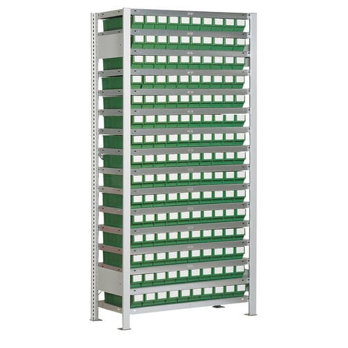 Стеллаж для цеха - LB GR 3/150 - Lockweiler Plastic Werke GmbH - с полкой / для оснастки