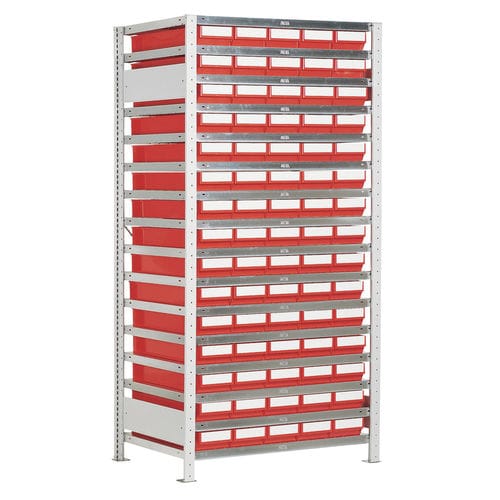 Стеллаж для цеха - LB GR 5/75 - Lockweiler Plastic Werke GmbH - с полкой / для коробок