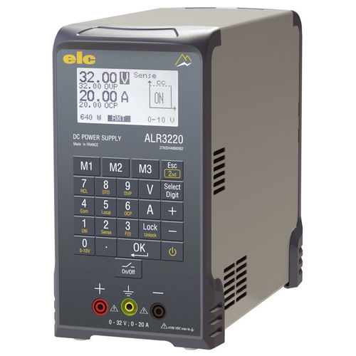 Программируемый источник электропитания - ALR3220 - ELC construction électronique - настольный / AC/DC / с одним выходом