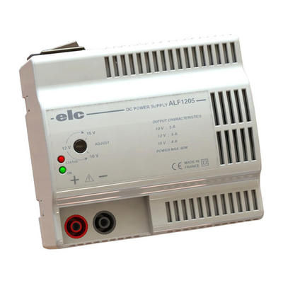 Источник питания для монтажа в стол - ALF1205 - ELC construction électronique - AC/DC / с одним выходом / регулируемый