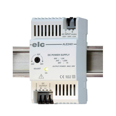 Источник электропитания AC/DC - ALE2401 - ELC construction électronique - с одним выходом / регулируемый / стабилизированный