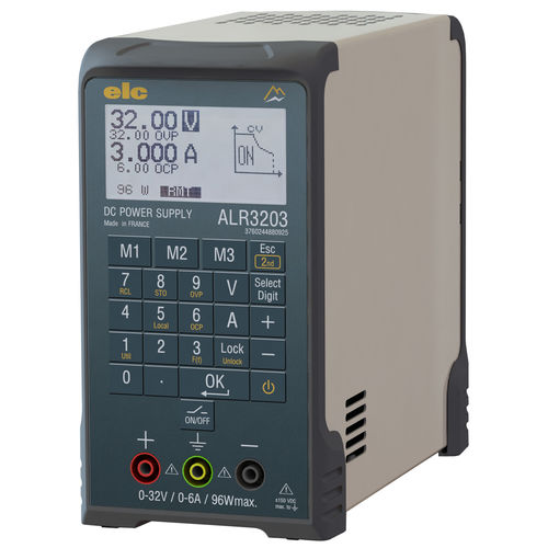 Программируемый источник электропитания - ALR3203 - ELC construction électronique - настольный / AC/DC / регулируемый