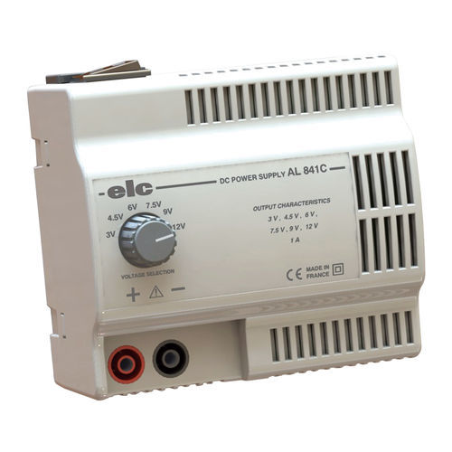 Источник питания для монтажа в стол - AL841C - ELC construction électronique - AC/DC / с одним выходом / регулируемый