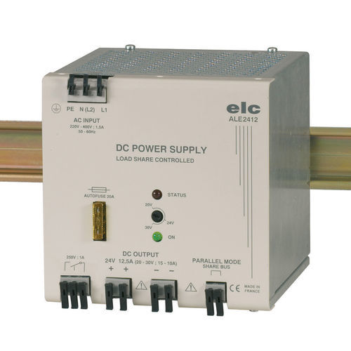 Источник электропитания на DIN-рейке - ALE2412 - ELC construction électronique - DC / с одним выходом / стабилизированный
