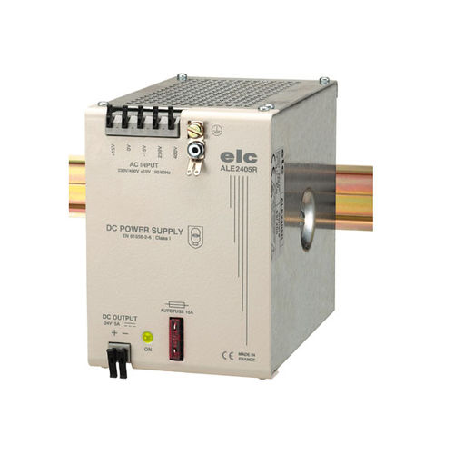 Источник электропитания на DIN-рейке - ALE2405R - ELC construction électronique - AC/DC / с одним выходом / отфильтрованный
