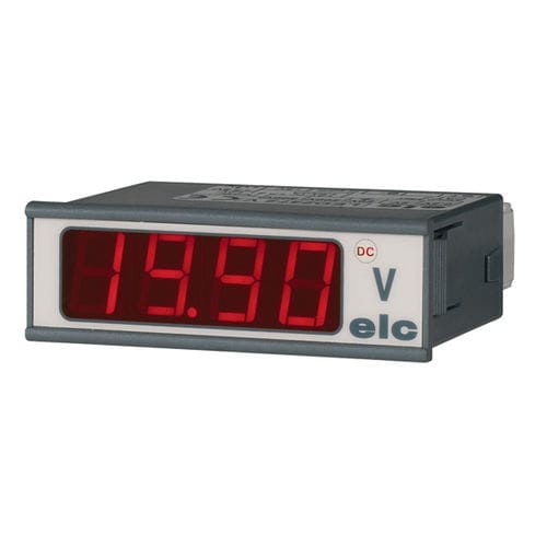 Цифровой вольтметр - LED2472V - ELC construction électronique - крепление на панели / DC / AC