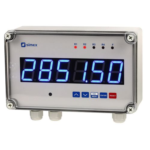 Бесконтактный тахометр - STI-638 series - SIMEX Sp. z o.o. - для монтажа на панели / со светодиодным индикатором