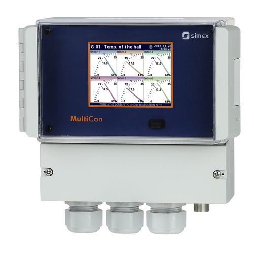 Универсальный контроллер процесса - MultiCon CMC-N16 - SIMEX Sp. z o.o. - программируемый / компактный / многоканальный