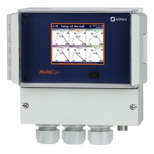 Индикатор и контроллер для измерения температуры - MultiCon CMC-N16 - SIMEX Sp. z o.o. - универсальный / давления / тока
