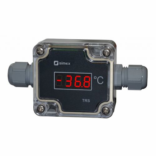 Индикатор для измерения температуры - TRS-10a series - SIMEX Sp. z o.o. - влажности / цифровой / настенный