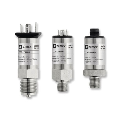 Трансдуктор давления для суровых природных условий - CCE-17.600G series - SIMEX Sp. z o.o. - абсолютный / мембранный / 4-20 мА