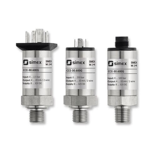 Абсолютный трансдуктор давления - CCE-30.600G series - SIMEX Sp. z o.o. - керамический / 4-20 мА / 0-10 В