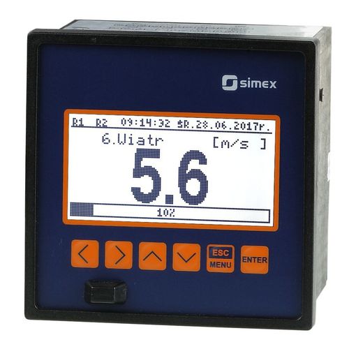Индикатор для процесса - SWP-99 series - SIMEX Sp. z o.o. - цифровой / для установки на панель / 4-20 мА