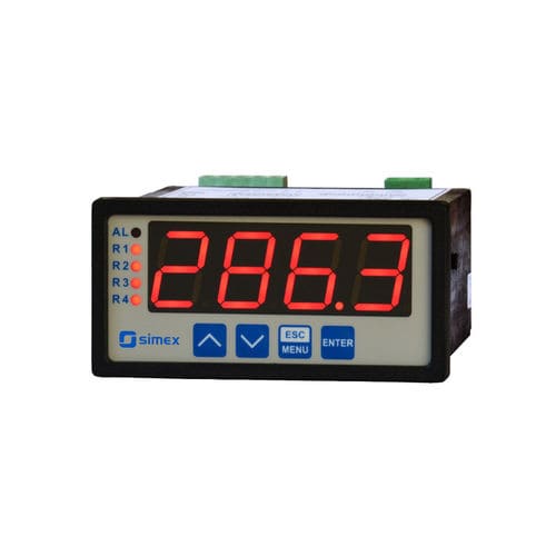 Индикатор для процесса - SWS-94 series - SIMEX Sp. z o.o. - цифровой / для установки на панель / RS-485