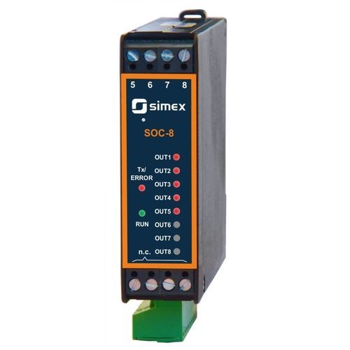 Аналоговый модуль входа/выхода - SOC-8 series - SIMEX Sp. z o.o. - Modbus / RS-485 / 8 каналов