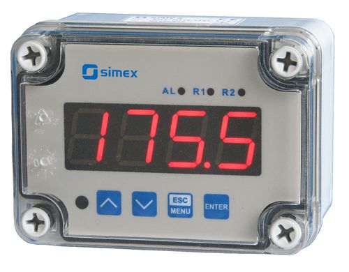 Индикатор для процесса - SWS-N118 series - SIMEX Sp. z o.o. - цифровой / LED / для установки на панель