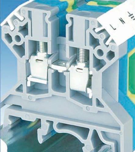 Клеммная колодка на DIN-рейке - CT series - Connectwell Industries - проходная