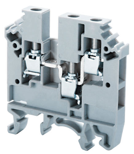 Клеммная колодка на DIN-рейке - CMC series - Connectwell Industries - с винтовым соединением